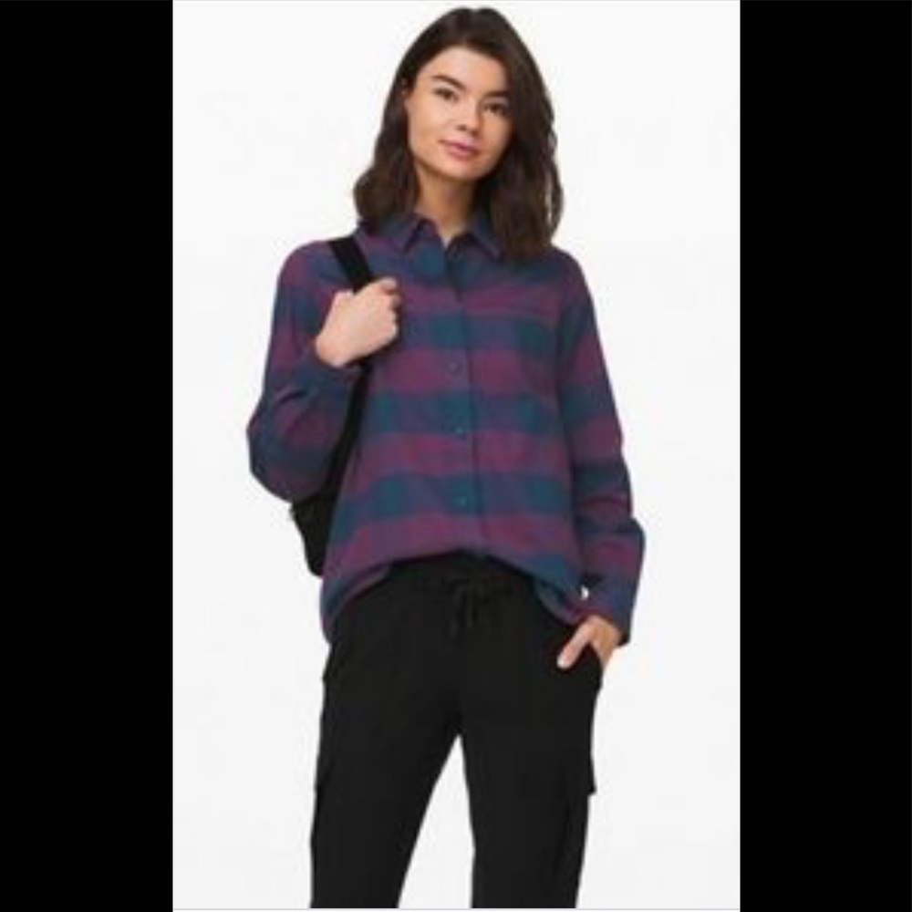 Lululemon Full Day Ahead Shirt